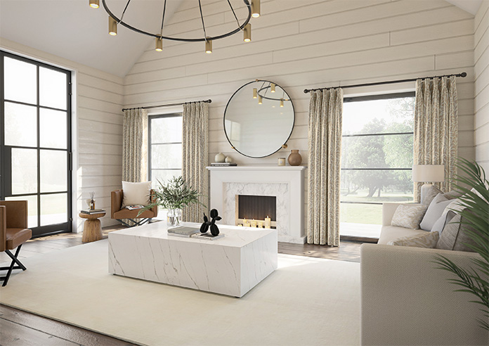 Trailing Vines, Vintage Brown - Made to Measure Curtains - Image 8